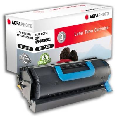Compatible APTO45488801E черна тонер касета (APTO45488801E)