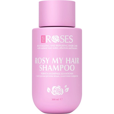 Agiva Miracle Rosy Revitalizačný šampón s ružovou vodou, alantoínom a keratínom 300 ml