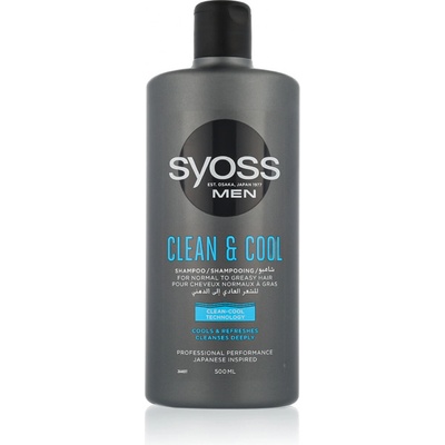 Syoss Men Clean And Cool Shampoo 500 ml