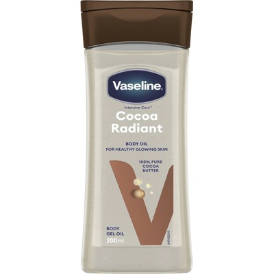 Vaseline Cocoa Radiant telový olej 200 ml
