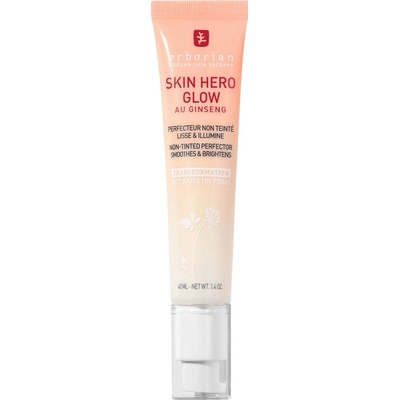 Erborian Skin Hero Glow Non Tinted Perfector Smoothes & Brightens Zdokonaľujúci a rozjasňujúci pleťový krém 40 ml