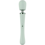 DreamToys Презаредим силиконов масажор Glam XL Wand зелен