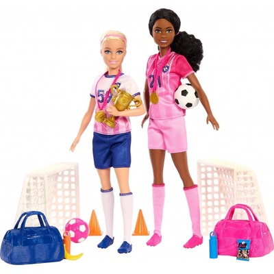 Mattel Barbie Careers sada 2 panenky fotbalistky HRG88