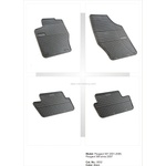  Гумени стелки Frogum за Peugeot 307 2001-2008, 308 2007-2013 (pa 0632-51275)