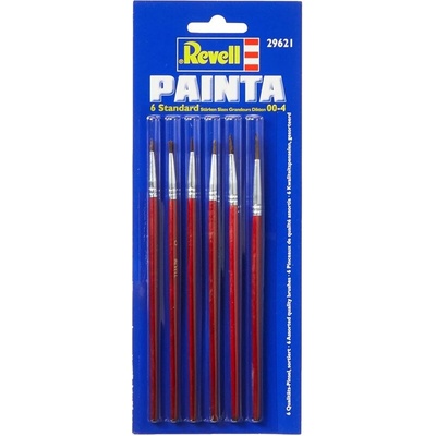 Revell Комплект четки, Revell, Painta Standard, 6 броя (R29621)