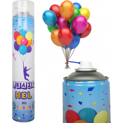 Hélium TUBAN Crazy na plnenie balónov
