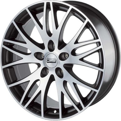 CMS C8 7,5x17 5x120 ET35 diamond matt black