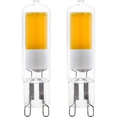 EGLO LM-G9-LED 4,2W 2700K číra stmievateľná 2ks 110376