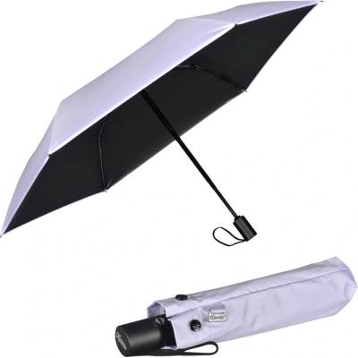 iX-brella Mini AC plne automatický dáždnik s UV a tepelnou ochranou svetlo fialová