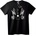 NOONEBRAND Тениска Рок Музика Шоу - L, Black