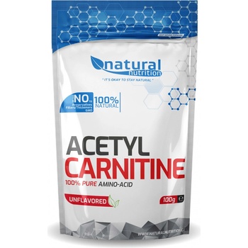 acetyl l carnitine cena Natural Nutrition Acetyl L-Carnitine 100 g od 225 Kč