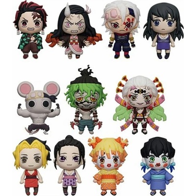 Monogram International Demon Slayer 3D PVC Bag Clips Series 6