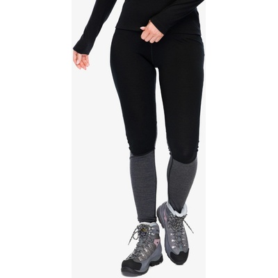 Icebreaker W ZoneKnit 260 Leggings BLACK/JET HTHR/CB