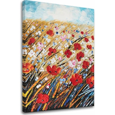 Autorská reprodukcia na plátne KVETY - 75x100 cm
