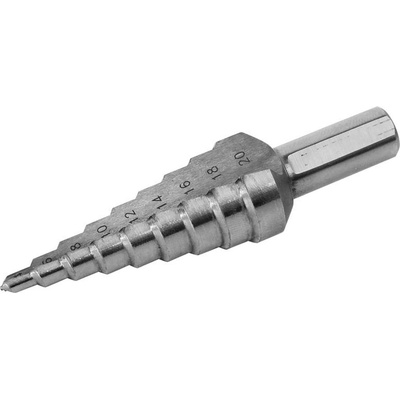 Vrták stupňovitý, 4 - 20 mm, HSS - EXTOL PREMIUM EX8801162