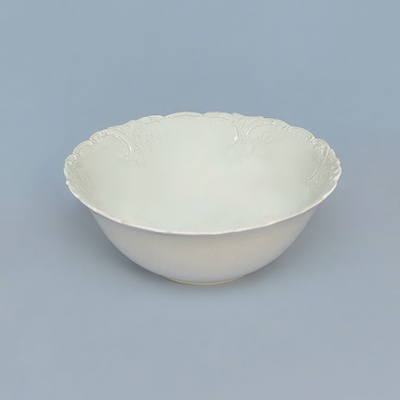 Český porcelán Dubí 11029 miska kompotová hluboká reliéfní Opera 15 cm