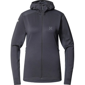 Haglöfs Дамско поларено яке Haglöfs Women's L. I. M Mid Multi II Hood Fleece jacket - True Black (105-5957-0314)
