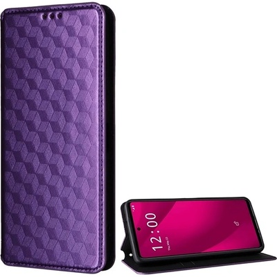 Gigapack Redmi A5 4G GIGAPACK Tok стоящ, кожен ефект FLIP, премиум, LILA GP-179373 (GP-179373)