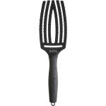 Olivia Garden Fingerbrush Care Ionic Double Bristles Medium Black