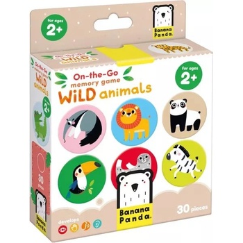 Banana Panda Banana Panda: Пътна игра на памет - диви животни (49101)