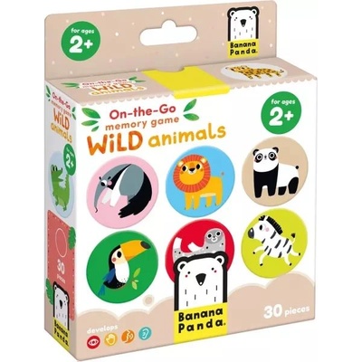 Banana Panda Banana Panda: Пътна игра на памет - диви животни (49101)
