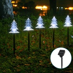Aigostar LED соларна коледна лампа LED/0, 054W/1, 2V 1m IP65 студена бяла (AI1200)