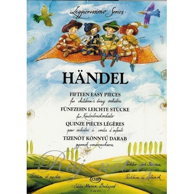HANDEL 15 easy pieces for children´s string orchestra