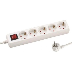 EUROLAMP 5 Plug 1,5 m Switch (10332)