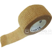 Medic bandáž Finger telová 2,5cm x 4,5m, náplasť elastická 1ks