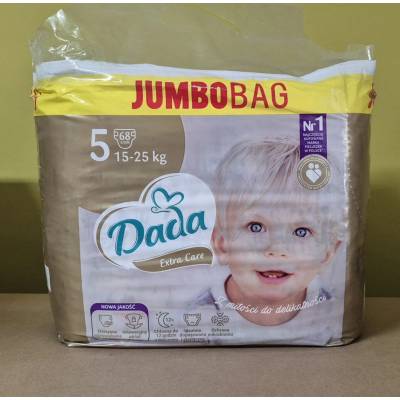 Dada JUMBOBAG Extra Care 5 Junior 15-25 kg 68 ks