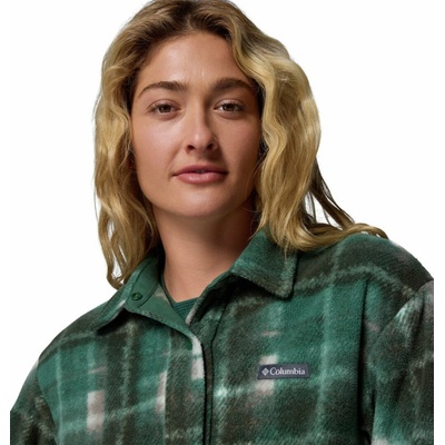 Columbia Benton Springs Shirt Jacket 2 Rain Forest Omblur