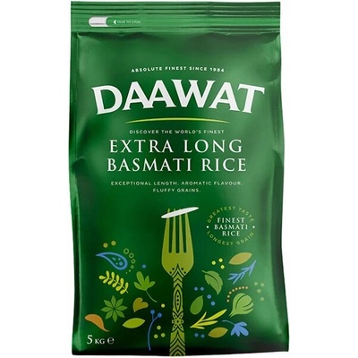 Daawat Basmati rýže dlouhozrnná 5 kg