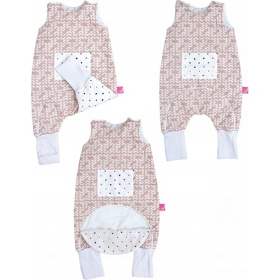 MOTHERHOOD Vak spací s nohavicemi a kapsou Pink Classics