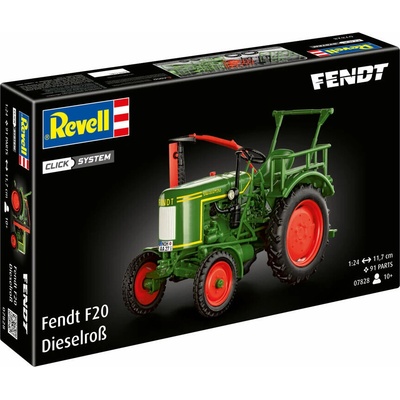 Revell Fendt F20 Dieselroß EasyClick ModelSet traktor 67822 1:24