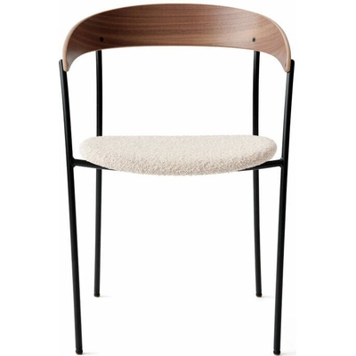 New Works Missing Armchair lacquered walnut / Barnum 24