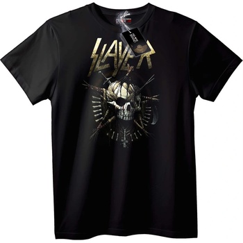 NOONEBRAND Тениска Slayer Черепа - L, Black