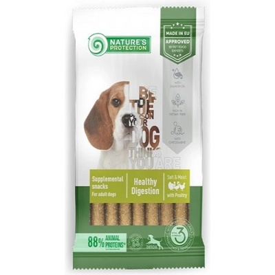 AKVATERA Nature's Protection DOG - Healthy Digestion With Poultry, лакомство за куче с домашни птици - за добро храносмилане 110 гр, Литва - 125098