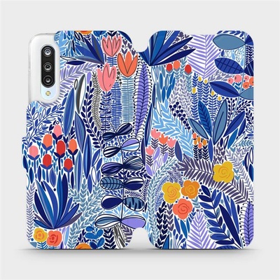 Mobiwear - Xiaomi Mi 9 Lite - MP03P Modrá květena