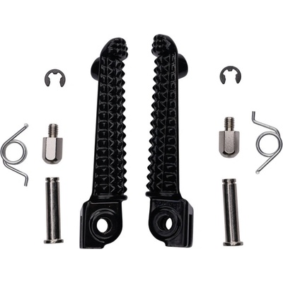 Bike It Footpeg OEM Replacement Yamaha Front Black [MCA-FR050] FRY050