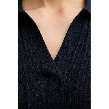 United Colors of Benetton тениска с яка дамска с вискоза (1WZND301K)