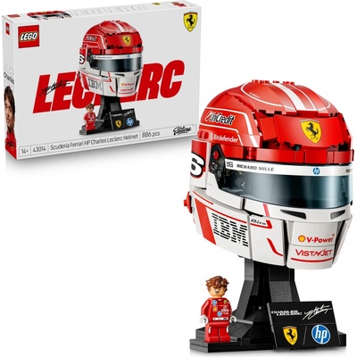 LEGO® Editions 43014 Helma Charles Leclerc ze Scuderia Ferrari HP – Zboží Mobilmania