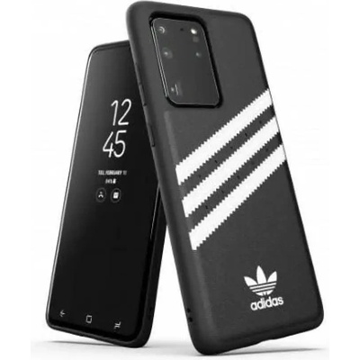 Adidas OR Moudled Case PU за Samsung Galaxy S20 Ultra черно и бяло (8718846075299)
