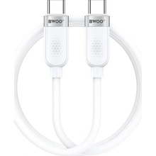Bwoo 65W USB-C - USB-C 1m bílý