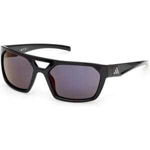 Adidas Мъжки слънчеви очила Adidas eyewear ES0004 S3 Sunglasses - Shiny Black / Violet - размер One Size (205-7200-0311) Слънчеви очила