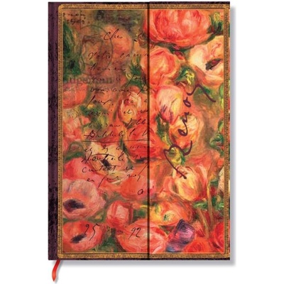 Paperblanks Тефтер Renoir to Morisot, Midi, широки редове, т (1570180981)