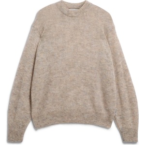 ARMEDANGELS Дамски пуловер ARMEDANGELS Women's Mohair Blend Knit Sweater Jumper - Honey Melange (117-4045-0112)