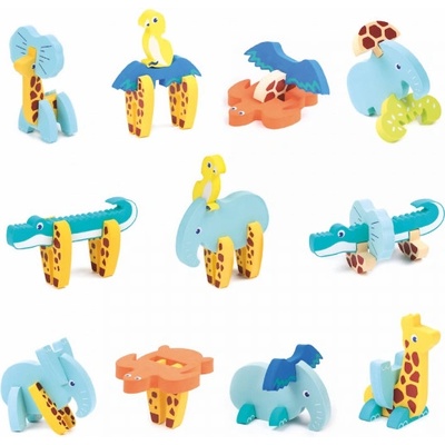 Ludi Puzzle pěnové 3D Zvířátka