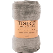 Tiseco Home Studio Plaid deka hnědá 150x200