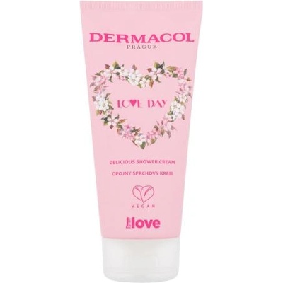 Dermacol Love Day Shower Cream душ крем с пленяващ аромат за деликатна кожа 200 ml за жени