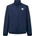 AQUASCUTUM Men's Reversible Check Long Sleeve Funnel Neck Rain Anorak - Navy